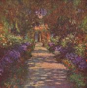 Claude Monet, Garden Path,